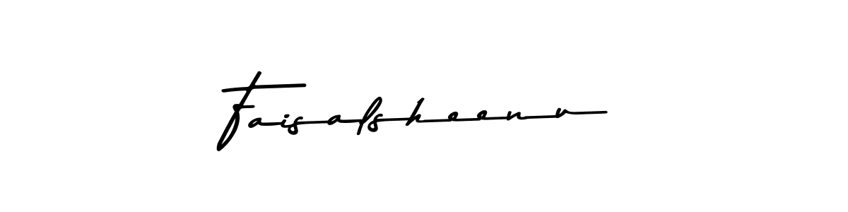 Also we have Faisalsheenu name is the best signature style. Create professional handwritten signature collection using Asem Kandis PERSONAL USE autograph style. Faisalsheenu signature style 9 images and pictures png