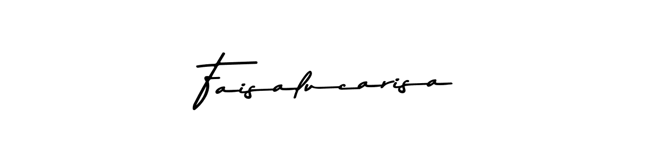 How to make Faisalucarisa signature? Asem Kandis PERSONAL USE is a professional autograph style. Create handwritten signature for Faisalucarisa name. Faisalucarisa signature style 9 images and pictures png