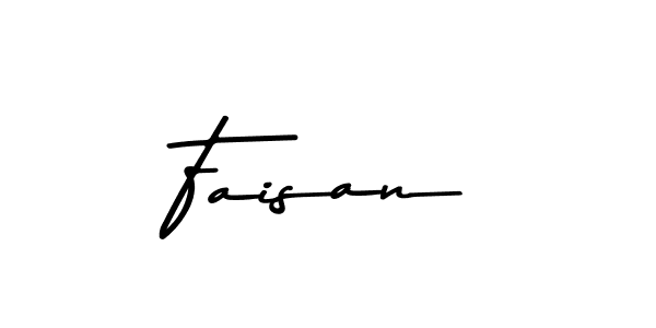 Use a signature maker to create a handwritten signature online. With this signature software, you can design (Asem Kandis PERSONAL USE) your own signature for name Faisan. Faisan signature style 9 images and pictures png