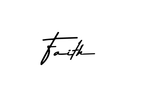 How to make Faith name signature. Use Asem Kandis PERSONAL USE style for creating short signs online. This is the latest handwritten sign. Faith signature style 9 images and pictures png