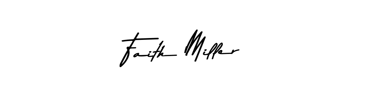 Create a beautiful signature design for name Faith Miller. With this signature (Asem Kandis PERSONAL USE) fonts, you can make a handwritten signature for free. Faith Miller signature style 9 images and pictures png