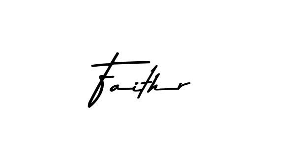 Asem Kandis PERSONAL USE is a professional signature style that is perfect for those who want to add a touch of class to their signature. It is also a great choice for those who want to make their signature more unique. Get Faithr name to fancy signature for free. Faithr signature style 9 images and pictures png