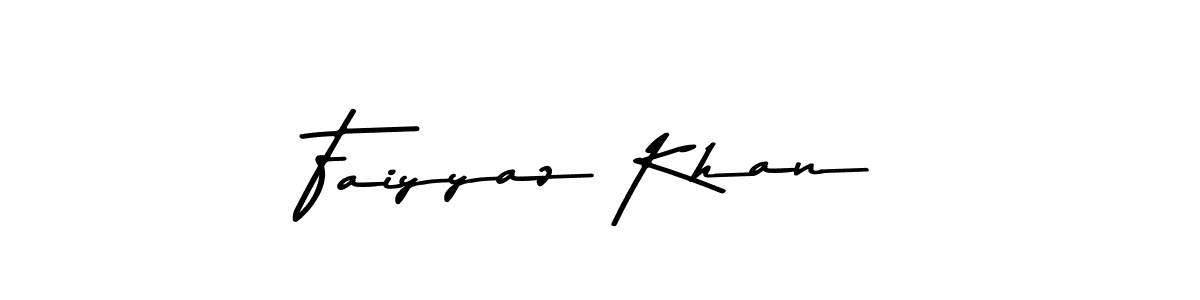 Design your own signature with our free online signature maker. With this signature software, you can create a handwritten (Asem Kandis PERSONAL USE) signature for name Faiyyaz Khan. Faiyyaz Khan signature style 9 images and pictures png