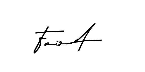 Make a beautiful signature design for name Faiz A. Use this online signature maker to create a handwritten signature for free. Faiz A signature style 9 images and pictures png