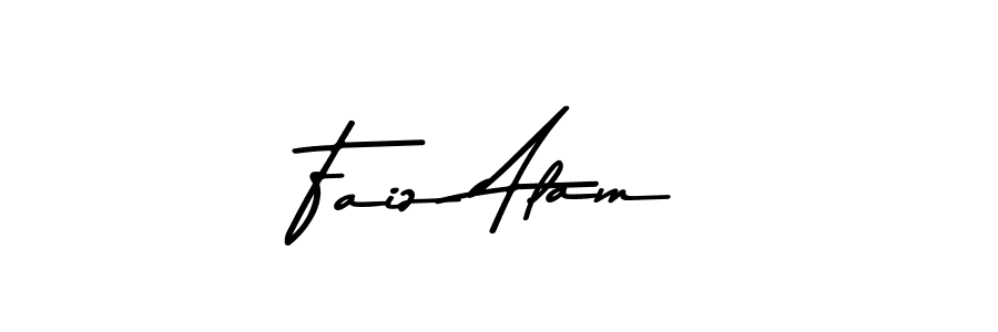 Design your own signature with our free online signature maker. With this signature software, you can create a handwritten (Asem Kandis PERSONAL USE) signature for name Faiz Alam. Faiz Alam signature style 9 images and pictures png