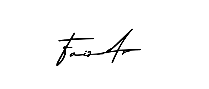 Here are the top 10 professional signature styles for the name Faiz Ar. These are the best autograph styles you can use for your name. Faiz Ar signature style 9 images and pictures png