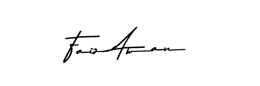 Faiz Awan stylish signature style. Best Handwritten Sign (Asem Kandis PERSONAL USE) for my name. Handwritten Signature Collection Ideas for my name Faiz Awan. Faiz Awan signature style 9 images and pictures png