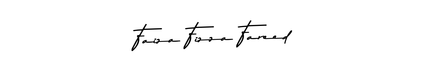 Design your own signature with our free online signature maker. With this signature software, you can create a handwritten (Asem Kandis PERSONAL USE) signature for name Faiza Fizza Fareed. Faiza Fizza Fareed signature style 9 images and pictures png