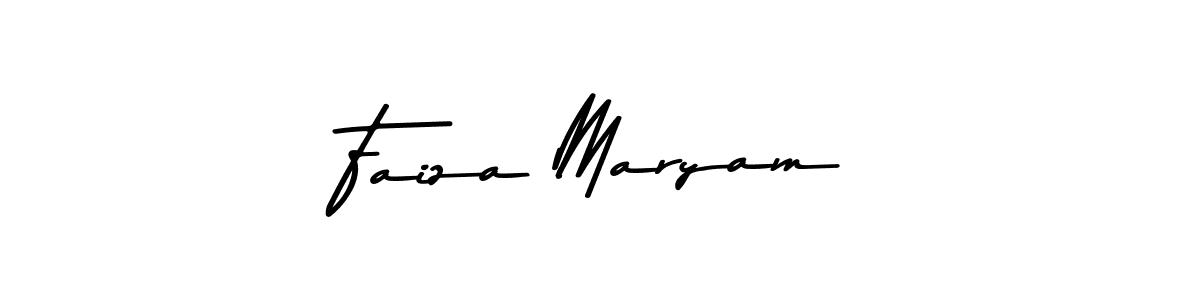 Also we have Faiza Maryam name is the best signature style. Create professional handwritten signature collection using Asem Kandis PERSONAL USE autograph style. Faiza Maryam signature style 9 images and pictures png