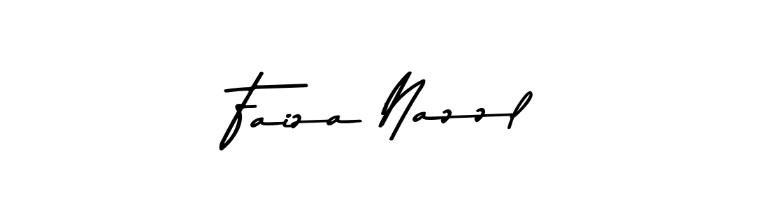 You should practise on your own different ways (Asem Kandis PERSONAL USE) to write your name (Faiza Nazzl) in signature. don't let someone else do it for you. Faiza Nazzl signature style 9 images and pictures png