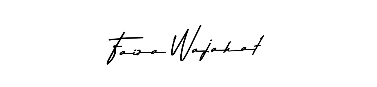 The best way (Asem Kandis PERSONAL USE) to make a short signature is to pick only two or three words in your name. The name Faiza Wajahat include a total of six letters. For converting this name. Faiza Wajahat signature style 9 images and pictures png