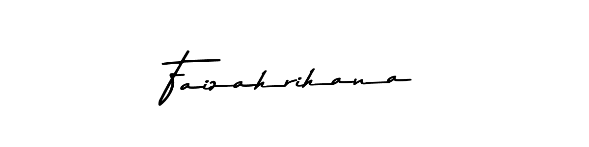 Here are the top 10 professional signature styles for the name Faizahrihana. These are the best autograph styles you can use for your name. Faizahrihana signature style 9 images and pictures png