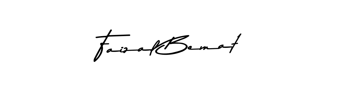 Also we have Faizal Bemat name is the best signature style. Create professional handwritten signature collection using Asem Kandis PERSONAL USE autograph style. Faizal Bemat signature style 9 images and pictures png