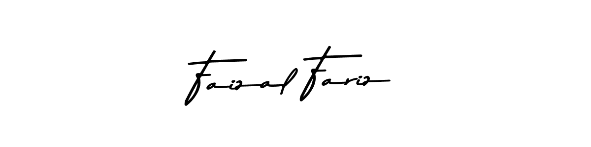 Make a beautiful signature design for name Faizal Fariz. With this signature (Asem Kandis PERSONAL USE) style, you can create a handwritten signature for free. Faizal Fariz signature style 9 images and pictures png