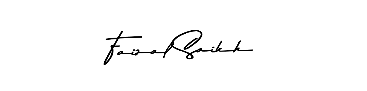 Make a beautiful signature design for name Faizal Saikh. Use this online signature maker to create a handwritten signature for free. Faizal Saikh signature style 9 images and pictures png