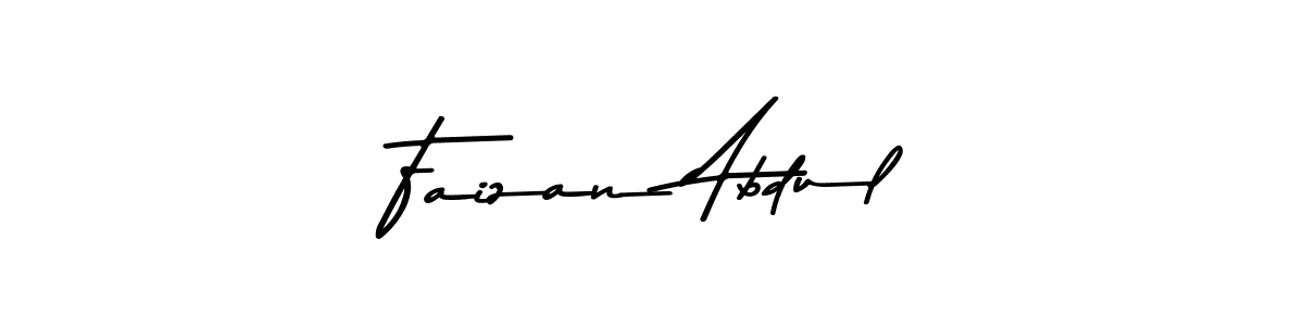 This is the best signature style for the Faizan Abdul name. Also you like these signature font (Asem Kandis PERSONAL USE). Mix name signature. Faizan Abdul signature style 9 images and pictures png