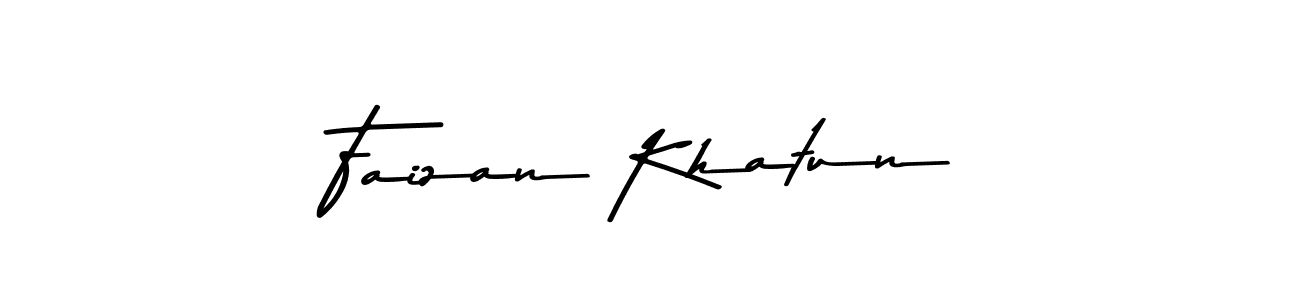 Make a beautiful signature design for name Faizan Khatun. Use this online signature maker to create a handwritten signature for free. Faizan Khatun signature style 9 images and pictures png