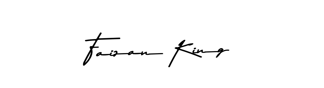 Make a beautiful signature design for name Faizan King. With this signature (Asem Kandis PERSONAL USE) style, you can create a handwritten signature for free. Faizan King signature style 9 images and pictures png