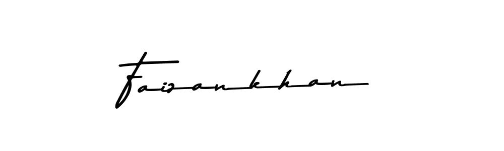 Design your own signature with our free online signature maker. With this signature software, you can create a handwritten (Asem Kandis PERSONAL USE) signature for name Faizankhan. Faizankhan signature style 9 images and pictures png