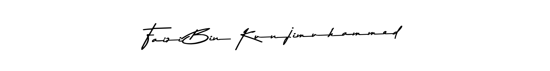 Use a signature maker to create a handwritten signature online. With this signature software, you can design (Asem Kandis PERSONAL USE) your own signature for name Faizi Bin Kunjimuhammed. Faizi Bin Kunjimuhammed signature style 9 images and pictures png