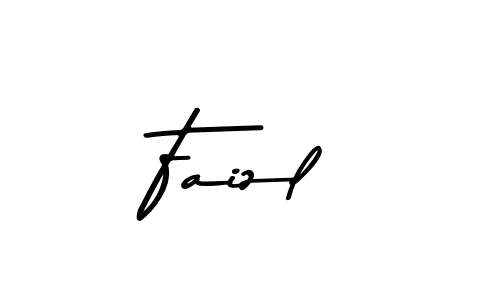 Create a beautiful signature design for name Faizl. With this signature (Asem Kandis PERSONAL USE) fonts, you can make a handwritten signature for free. Faizl signature style 9 images and pictures png