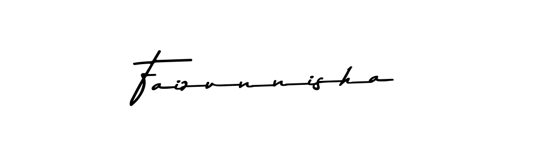 Once you've used our free online signature maker to create your best signature Asem Kandis PERSONAL USE style, it's time to enjoy all of the benefits that Faizunnisha name signing documents. Faizunnisha signature style 9 images and pictures png