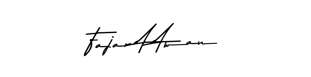 You should practise on your own different ways (Asem Kandis PERSONAL USE) to write your name (Fajar A Awan) in signature. don't let someone else do it for you. Fajar A Awan signature style 9 images and pictures png