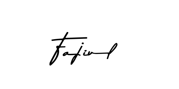 Use a signature maker to create a handwritten signature online. With this signature software, you can design (Asem Kandis PERSONAL USE) your own signature for name Fajiul. Fajiul signature style 9 images and pictures png