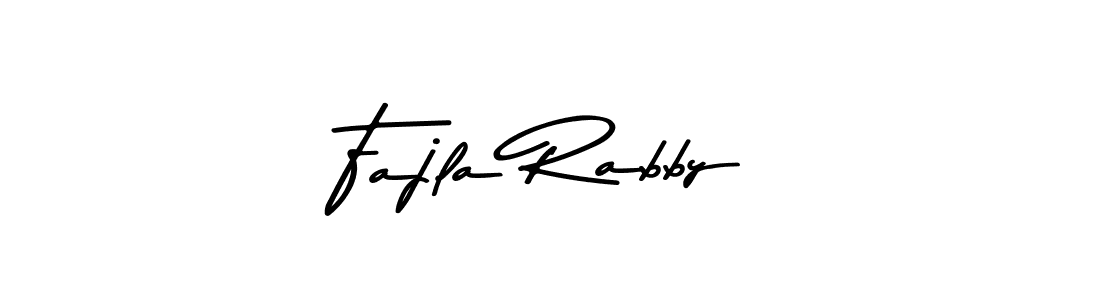 Create a beautiful signature design for name Fajla Rabby. With this signature (Asem Kandis PERSONAL USE) fonts, you can make a handwritten signature for free. Fajla Rabby signature style 9 images and pictures png
