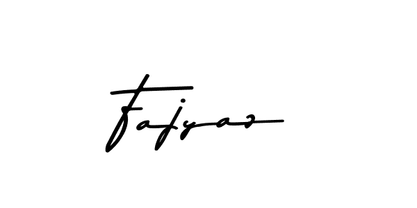 Make a beautiful signature design for name Fajyaz. With this signature (Asem Kandis PERSONAL USE) style, you can create a handwritten signature for free. Fajyaz signature style 9 images and pictures png