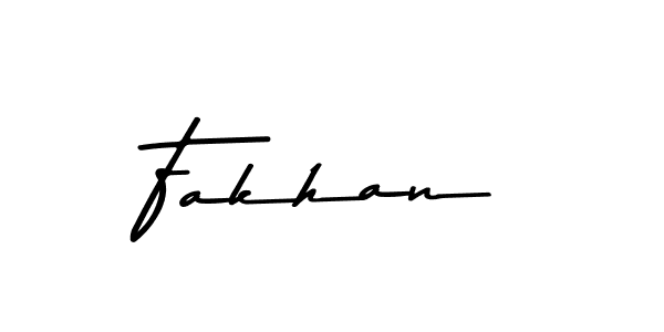 How to make Fakhan signature? Asem Kandis PERSONAL USE is a professional autograph style. Create handwritten signature for Fakhan name. Fakhan signature style 9 images and pictures png