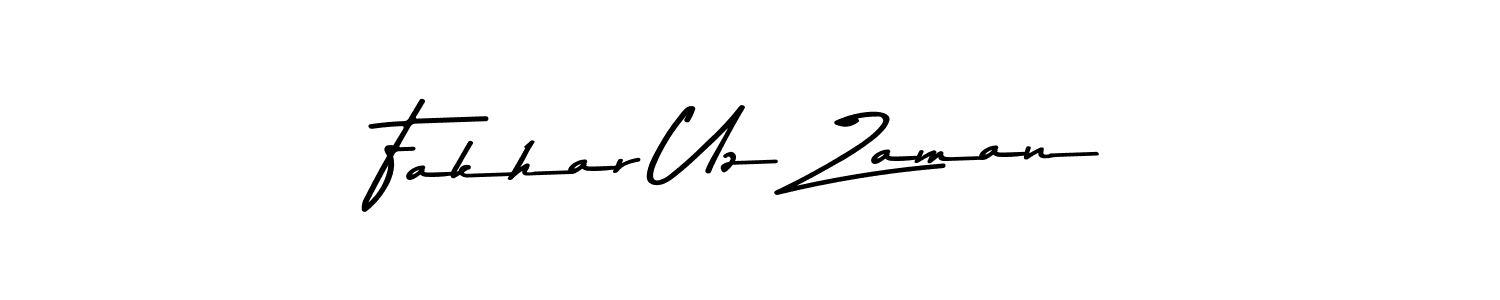 Create a beautiful signature design for name Fakhar Uz Zaman. With this signature (Asem Kandis PERSONAL USE) fonts, you can make a handwritten signature for free. Fakhar Uz Zaman signature style 9 images and pictures png