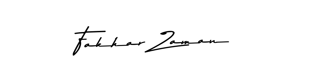 Make a beautiful signature design for name Fakhar Zaman. With this signature (Asem Kandis PERSONAL USE) style, you can create a handwritten signature for free. Fakhar Zaman signature style 9 images and pictures png