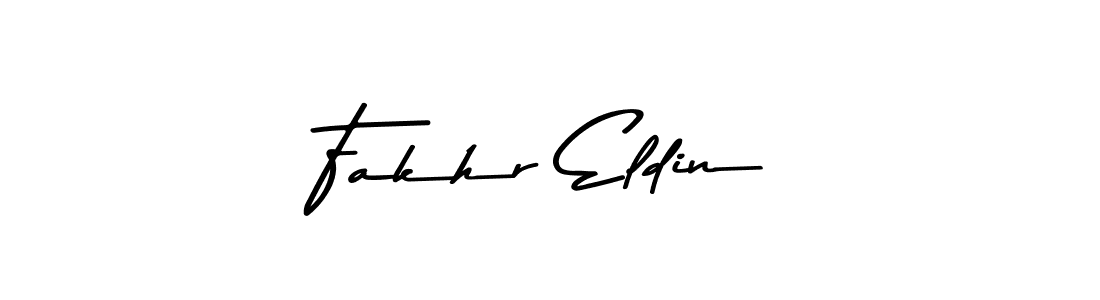 The best way (Asem Kandis PERSONAL USE) to make a short signature is to pick only two or three words in your name. The name Fakhr Eldin include a total of six letters. For converting this name. Fakhr Eldin signature style 9 images and pictures png