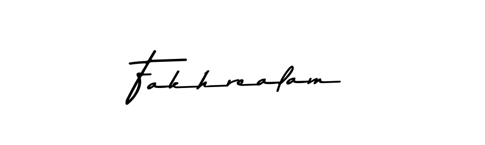 Also we have Fakhrealam name is the best signature style. Create professional handwritten signature collection using Asem Kandis PERSONAL USE autograph style. Fakhrealam signature style 9 images and pictures png