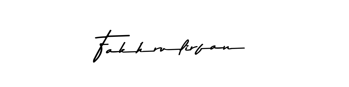 Create a beautiful signature design for name Fakhrulirfan. With this signature (Asem Kandis PERSONAL USE) fonts, you can make a handwritten signature for free. Fakhrulirfan signature style 9 images and pictures png