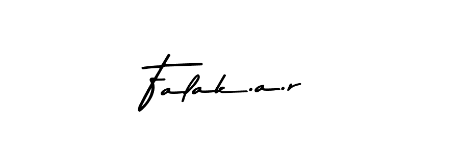The best way (Asem Kandis PERSONAL USE) to make a short signature is to pick only two or three words in your name. The name Falak.a.r include a total of six letters. For converting this name. Falak.a.r signature style 9 images and pictures png