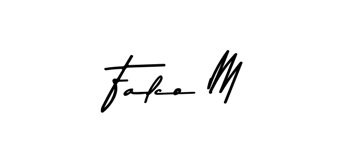 How to Draw Falco M signature style? Asem Kandis PERSONAL USE is a latest design signature styles for name Falco M. Falco M signature style 9 images and pictures png