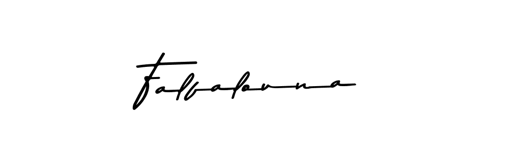 How to Draw Falfalouna signature style? Asem Kandis PERSONAL USE is a latest design signature styles for name Falfalouna. Falfalouna signature style 9 images and pictures png