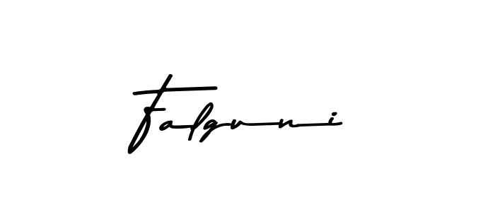 Design your own signature with our free online signature maker. With this signature software, you can create a handwritten (Asem Kandis PERSONAL USE) signature for name Falguni. Falguni signature style 9 images and pictures png