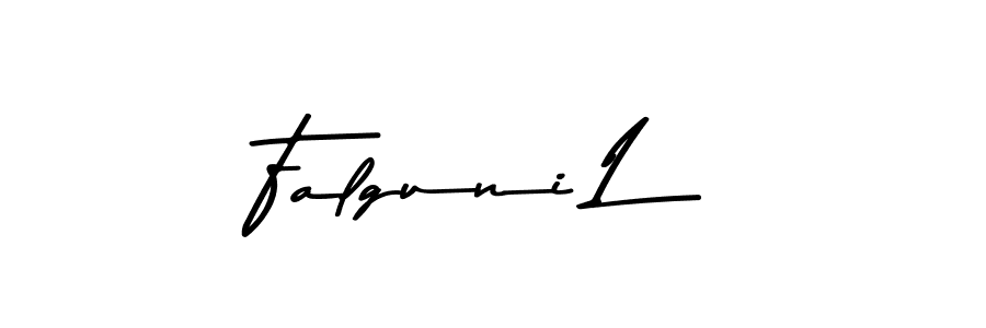 This is the best signature style for the Falguni L name. Also you like these signature font (Asem Kandis PERSONAL USE). Mix name signature. Falguni L signature style 9 images and pictures png