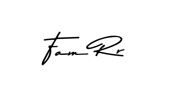 How to make Fam Rr signature? Asem Kandis PERSONAL USE is a professional autograph style. Create handwritten signature for Fam Rr name. Fam Rr signature style 9 images and pictures png