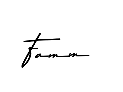 Also we have Famm name is the best signature style. Create professional handwritten signature collection using Asem Kandis PERSONAL USE autograph style. Famm signature style 9 images and pictures png