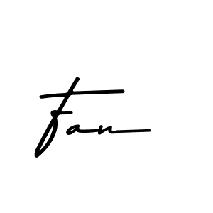 Create a beautiful signature design for name Fan. With this signature (Asem Kandis PERSONAL USE) fonts, you can make a handwritten signature for free. Fan signature style 9 images and pictures png