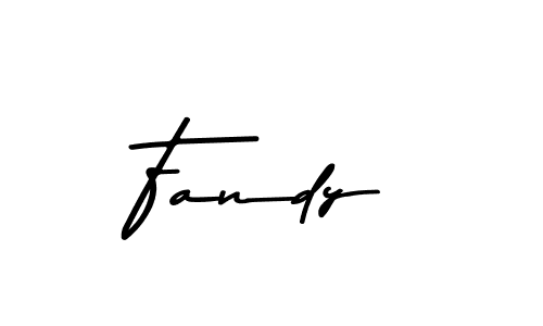 Use a signature maker to create a handwritten signature online. With this signature software, you can design (Asem Kandis PERSONAL USE) your own signature for name Fandy. Fandy signature style 9 images and pictures png