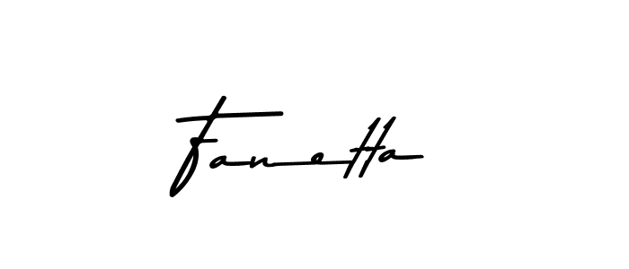 Also we have Fanetta name is the best signature style. Create professional handwritten signature collection using Asem Kandis PERSONAL USE autograph style. Fanetta signature style 9 images and pictures png