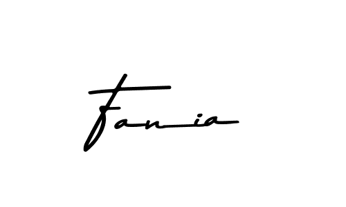 Fania stylish signature style. Best Handwritten Sign (Asem Kandis PERSONAL USE) for my name. Handwritten Signature Collection Ideas for my name Fania. Fania signature style 9 images and pictures png