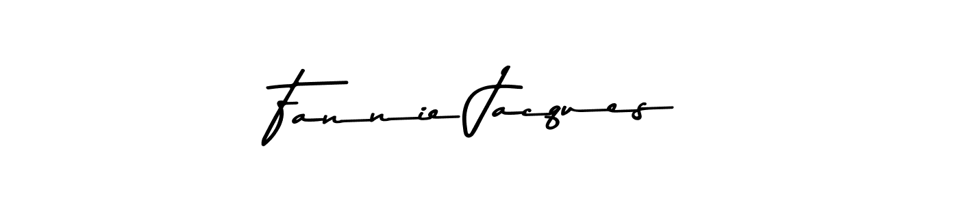 Use a signature maker to create a handwritten signature online. With this signature software, you can design (Asem Kandis PERSONAL USE) your own signature for name Fannie Jacques. Fannie Jacques signature style 9 images and pictures png