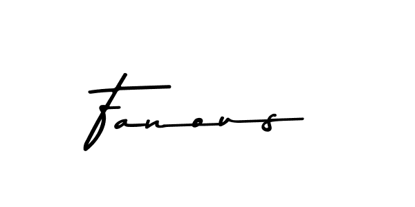 How to make Fanous signature? Asem Kandis PERSONAL USE is a professional autograph style. Create handwritten signature for Fanous name. Fanous signature style 9 images and pictures png