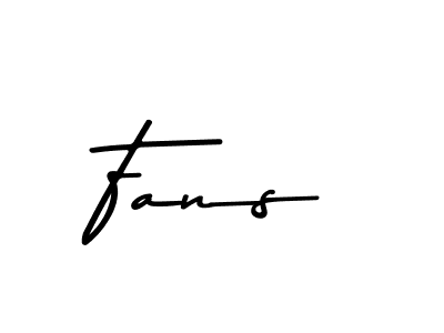 How to make Fans signature? Asem Kandis PERSONAL USE is a professional autograph style. Create handwritten signature for Fans name. Fans signature style 9 images and pictures png